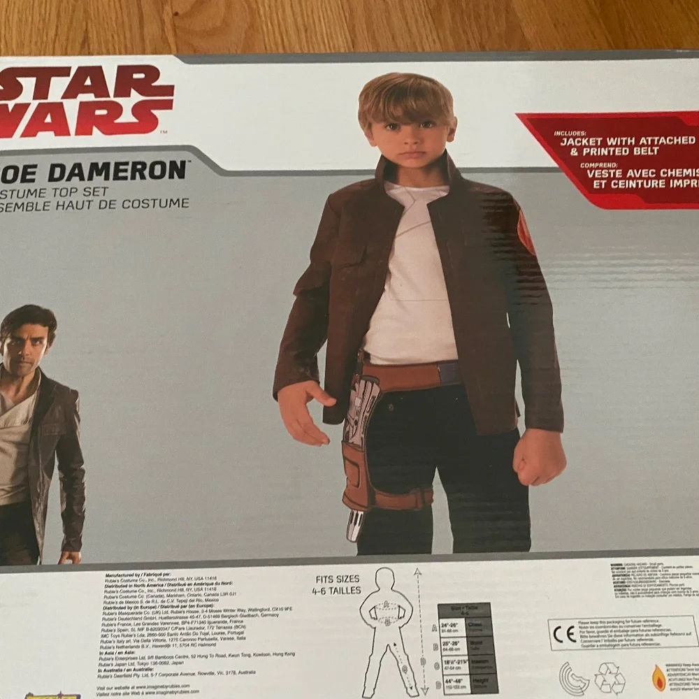 star Wars poe dameron halloween dress up costume - Picture 4 of 4